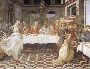 Fra Filippo Lippi The Feast of Herod Salome's Dance oil painting reproduction